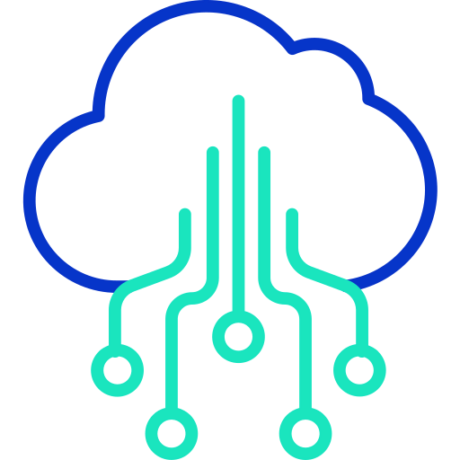 Computing cloud 图标