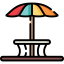 Sun umbrella Symbol 64x64