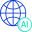 Artificial intelligence icon 64x64