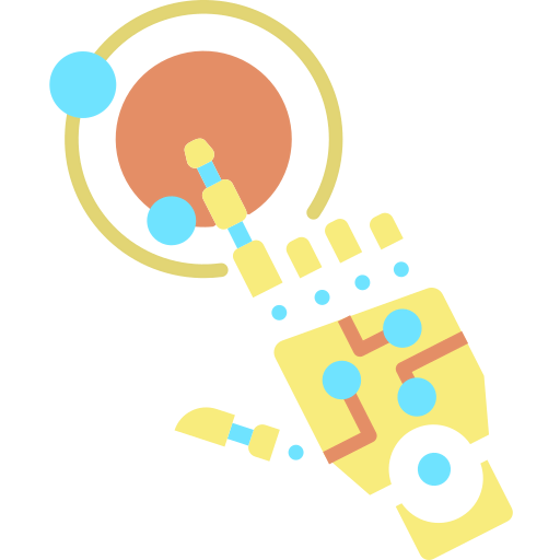 Bionic arm icon