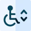 Wheelchair icon 64x64