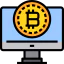 Bitcoin ícone 64x64
