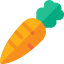 Морковь иконка 64x64
