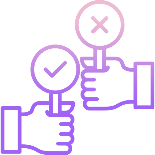 Decision making icon