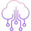 Computing cloud ícono 64x64
