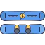 Snowboarding icon 64x64