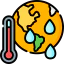 Global warming アイコン 64x64