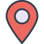 Map location icon 64x64