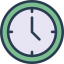 Circular clock icon 64x64