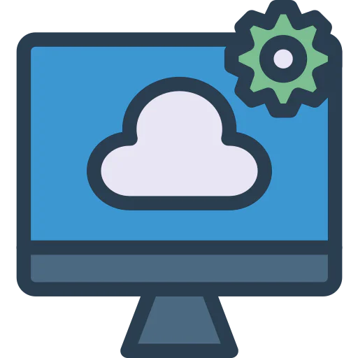 Cloud computing ícone