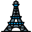 Eiffel tower アイコン 64x64