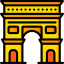 Arc de triomphe アイコン 64x64
