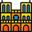 Notre dame アイコン 64x64