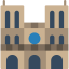 Notre dame アイコン 64x64