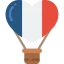 Hot air balloon ícone 64x64