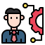 Businessman ícone 64x64