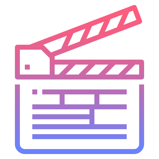 Clapperboard icon