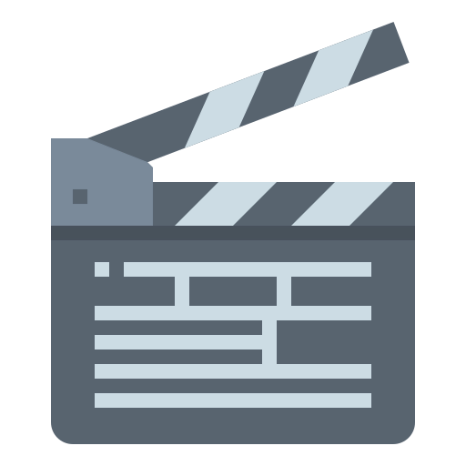 Clapperboard 图标