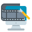 Film editing icon 64x64