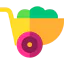 Wheelbarrow ícone 64x64