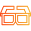 3d glasses icon 64x64