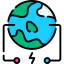 Planet earth Symbol 64x64