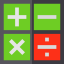Calculator biểu tượng 64x64