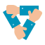 Teamwork ícono 64x64