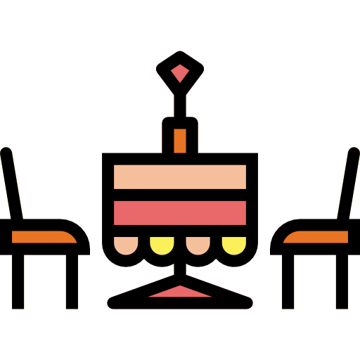 Dinner table icon