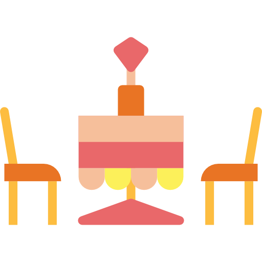 Dinner table icon