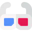 3d glasses icon 64x64