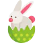 Easter bunny icon 64x64