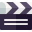 Clapperboard icon 64x64