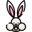 Easter bunny icon 64x64