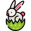 Easter bunny icon 64x64