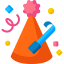 Party hat icon 64x64