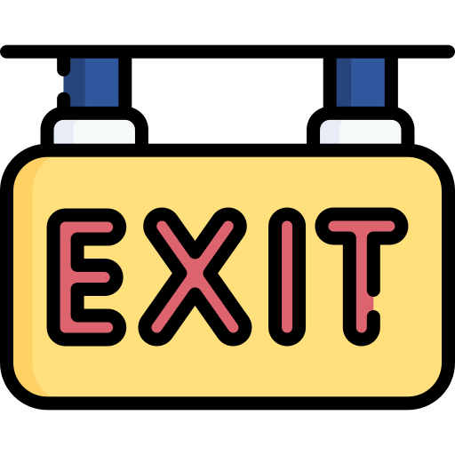 Exit biểu tượng