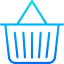Shopping basket icon 64x64