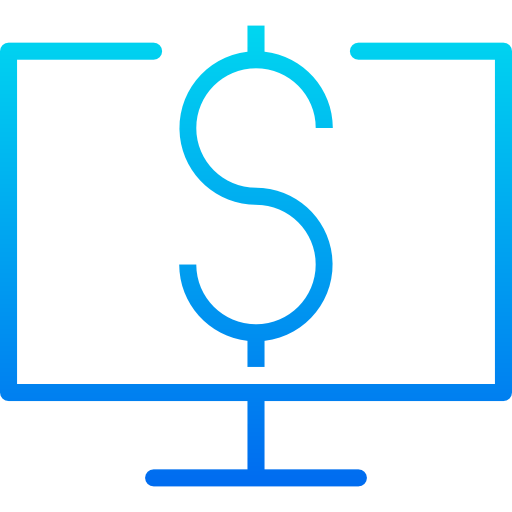 Online payment icon