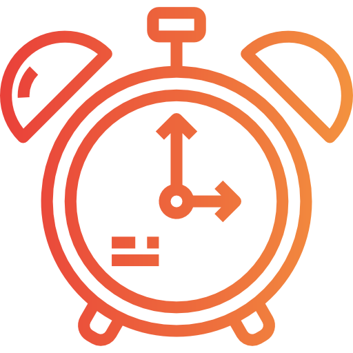 Alarm clock icon