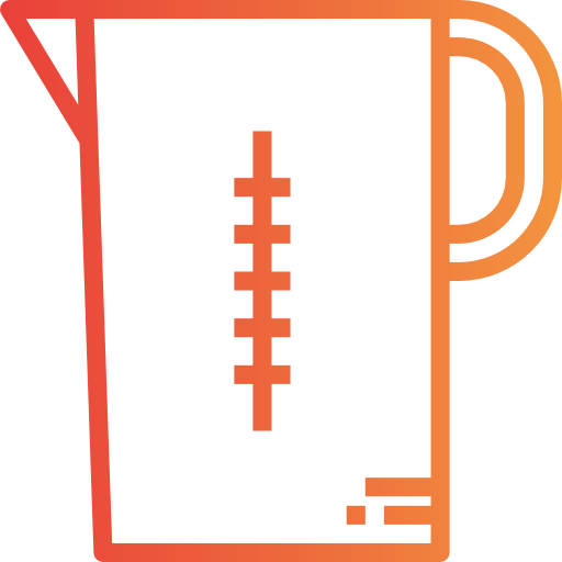 Measuring cup icon