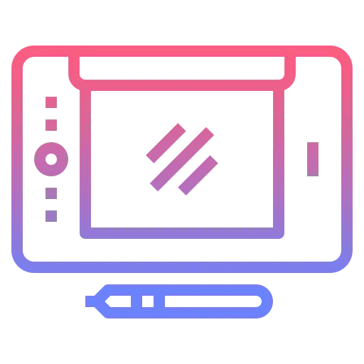 Graphic tablet icon