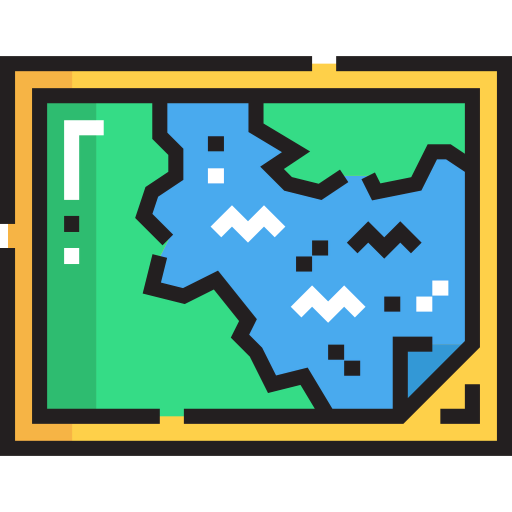 World map icon