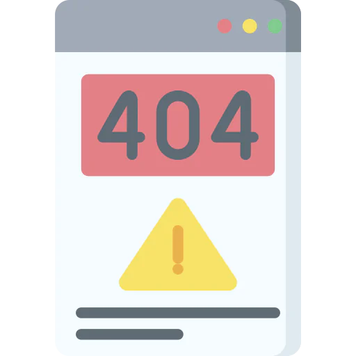 Error 404 icon