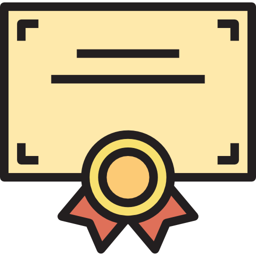 Certificate icon
