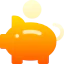 Piggy bank icon 64x64