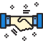 Handshake icon 64x64