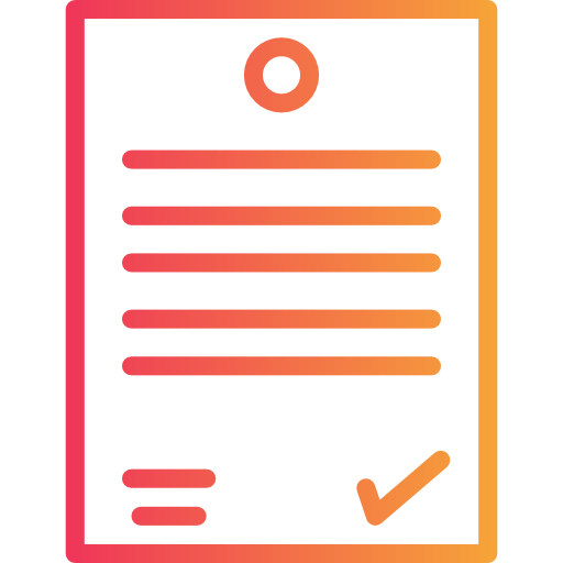 Contract icon