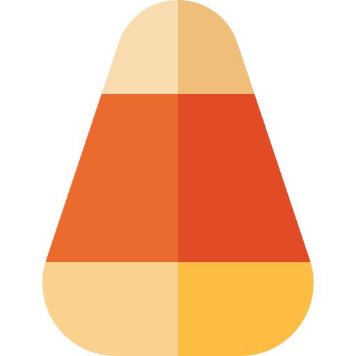 Candy corn icon