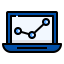 Data analytics icon 64x64